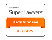 Rated By Super Lawyers | Kerry M. Wisser | 10 Years